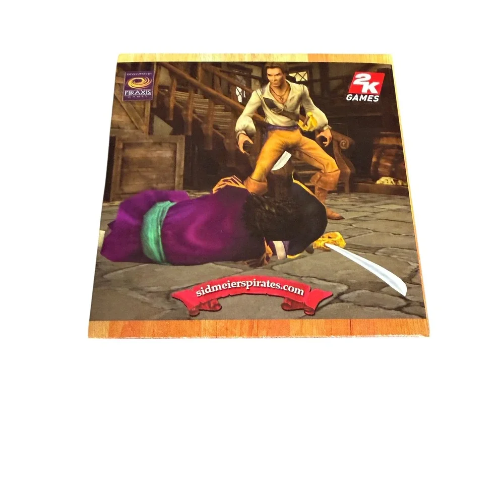 Sid Meiers Pirates Live the Life PC CD-ROM Big Box Firaxis 2K Games‎ 2004